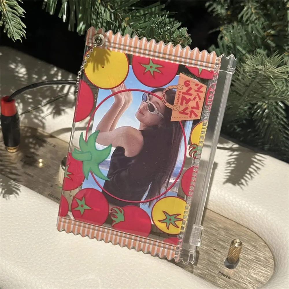 Cute Transparent Candy Bag 3 Inch Kpop Card Sleeves Holder Photocard Holder Card Films Game Cards Protector Badge Display Bag