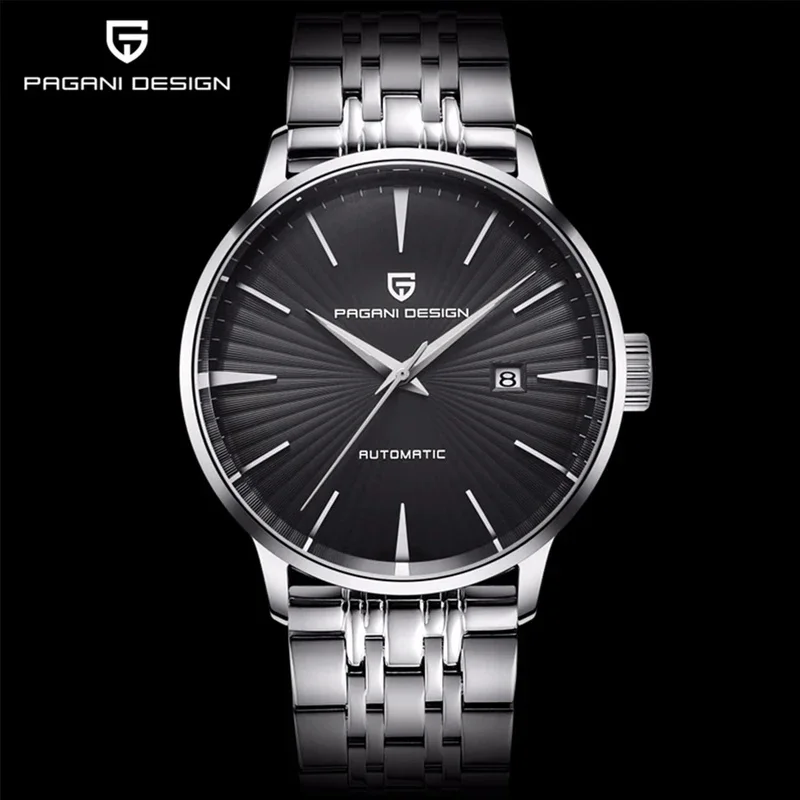 PAGANI DESIGN New Release |   Men's Automatic Mechanical Watch, Stainless Steel, Waterproof, Business & Sport Style, Men's Autom