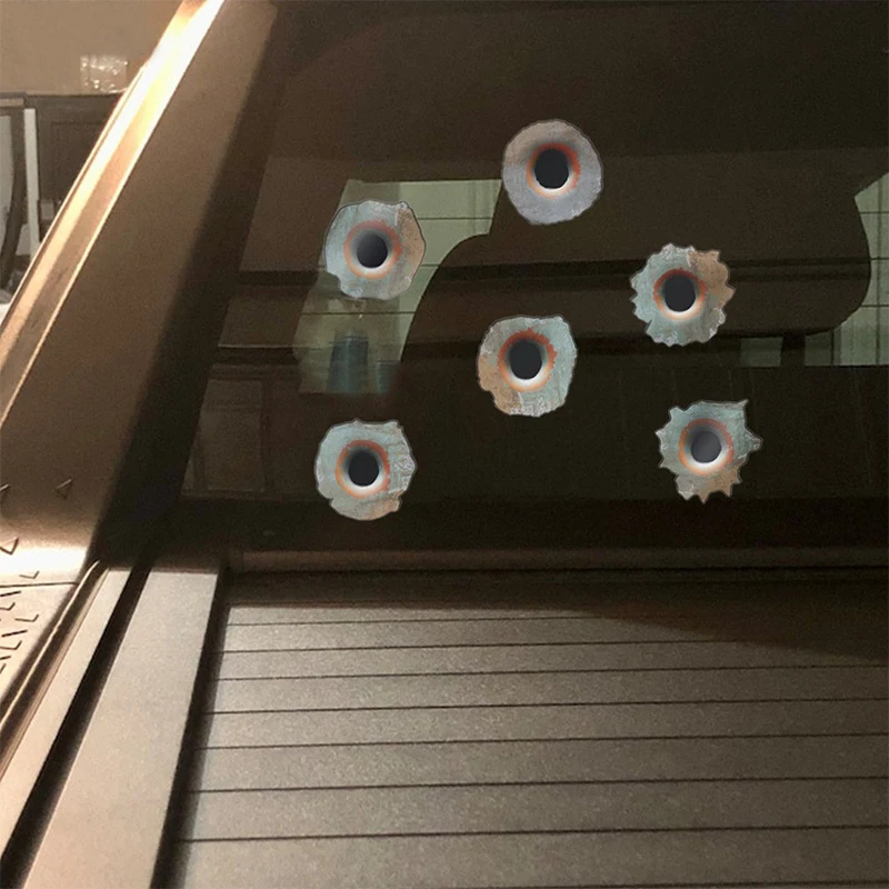 2/4/6 szt. Naklejki 3D z efektem rdzy - Wodoodporne naklejki winylowe na owiewki motocyklowe i karoserię samochodową, realistyczna tekstura do samodzielnego modyfikowania pojazdów