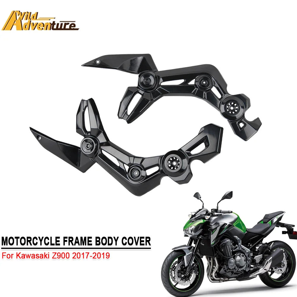 

Z900 Motorcycle Engine Front Side Trim Frame Body Cover Side Panel Fairing Fit For Kawasaki Z900 Z 900 2017 2018 2019 Accessorie