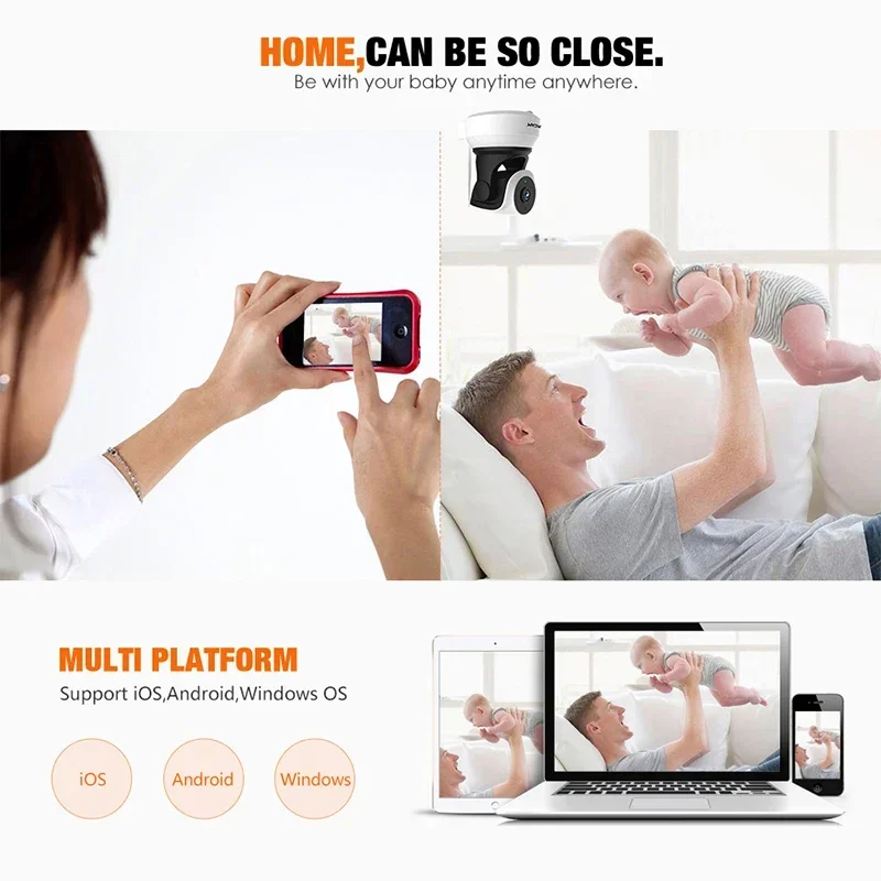 كاميرا Vstarcam 3MP مراقبة الطفل واي فاي 2 طريقة الصوت كاميرا ذكية 2304x1296P كشف الرؤية عن بعد الأمن كاميرا أطفال لاسلكية #2