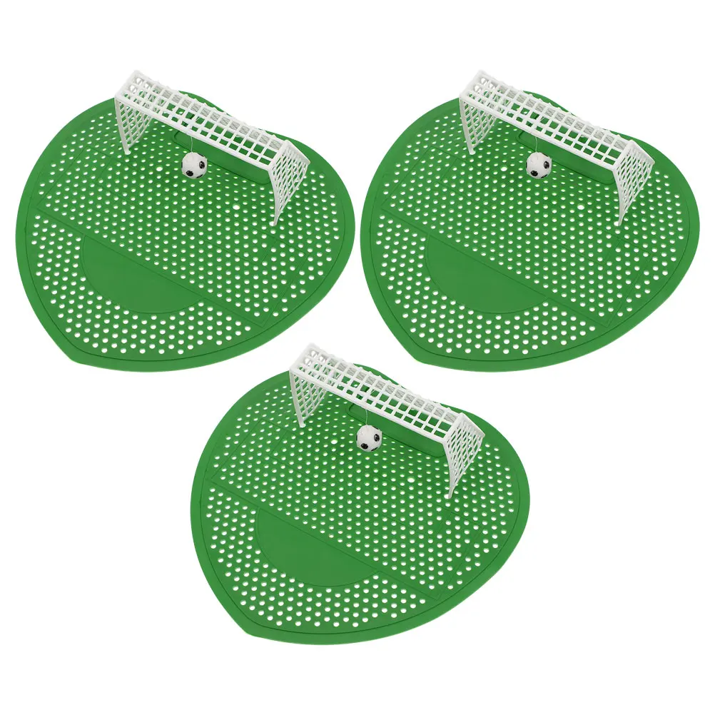 

3 Pcs Scent Urinal Deodorizer Mats Anti Splash Men Toilet Urinal Deodorizer Strainer Restroom Supplies Filter Pads Men Toilet