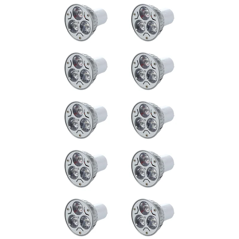 

Y51A-10X GU10 Lamp Light Bulb Has 3 LED Warm White 3W 5W 12V