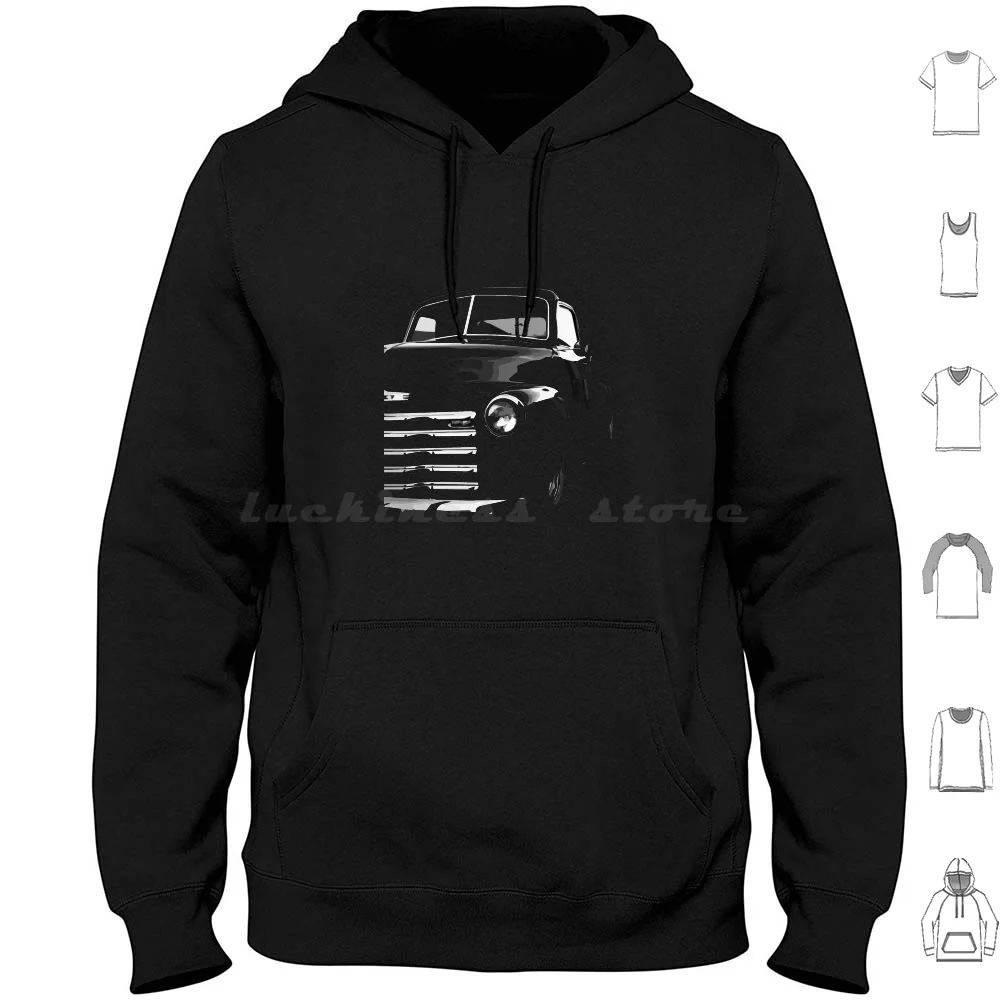 Antique Chevy Pickup Truck Hoodies Long Sleeve Vintage Chevy Pickup Truck Chevy Pickup Chevy Truck Nostalgia Classic