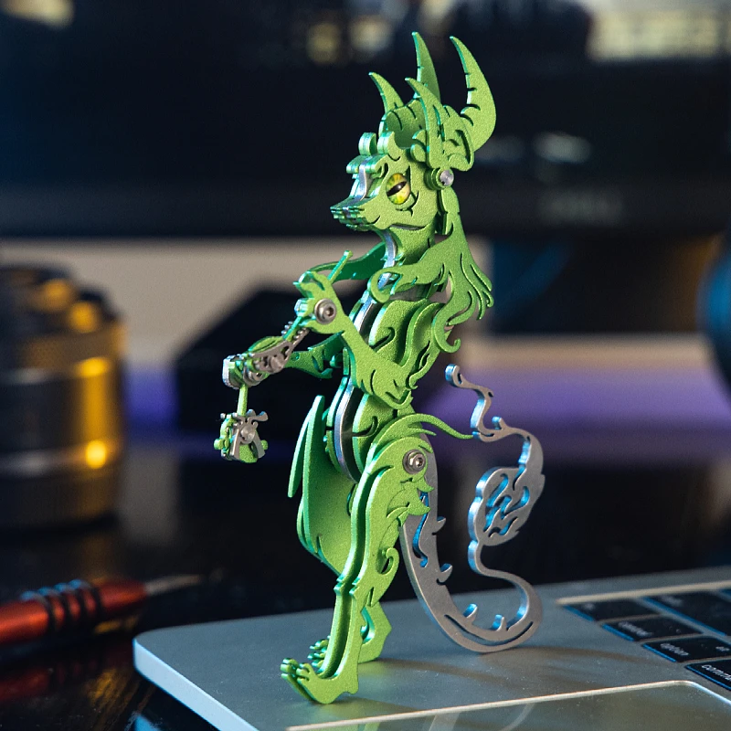 

MOKR труба Elder Cat 3D металлический пазл детская игрушка DIY сборная модель Рождество Новый год подарок на день рождения образование