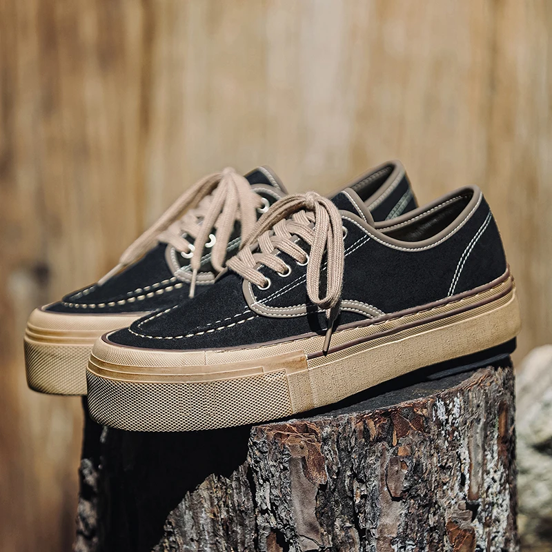 

Pu Leather Lightweight Anti Slip Flat Sneakers 2025 Autumn Men Casual Shoes Fashion Outdoor Comfortable Breathable Mens Footwear