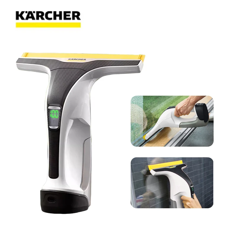 Karcher WV6 Limpia Cristal Ventanas Window Cleaner Wireless Elektryczna Myjka Do Okiencar Hogar Cleaning Tool Strong Suction