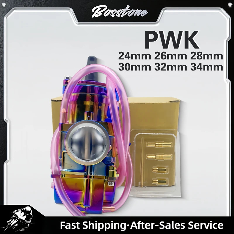 

Colorful PWK Carburetor Motorcycle 2/4T Engine Scooters Dirt Bike ATV 24 26 28 30 32 34mm with Power Jet Racing Motor For 250CC