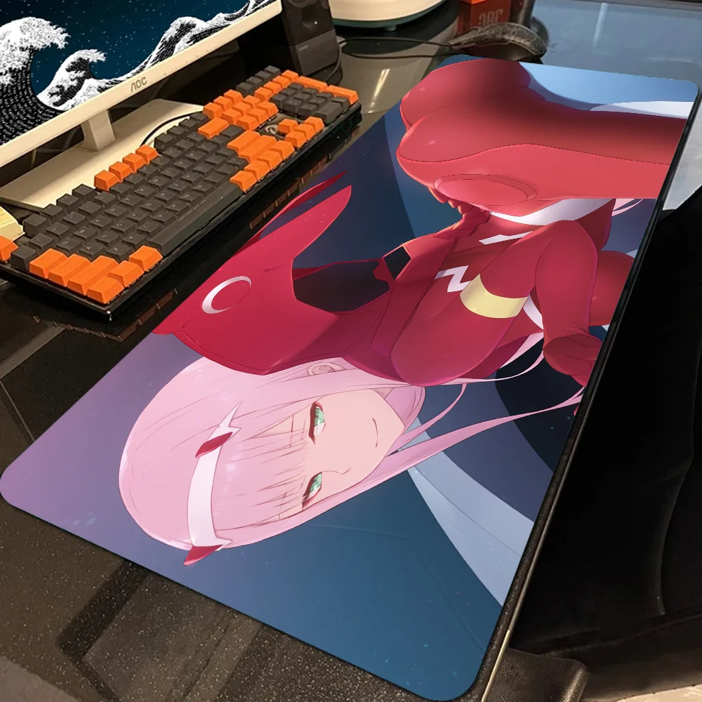 AnimeZ-ZeroTwo Mousepad Large Computer Gaming Accessories MousePads Desk Mats Anti-slip Laptop Soft Mouse Pad