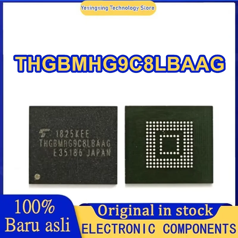 THGBMHG9C8LBAAG BAAG 64GB 5.1 version eMMC flash granule 0-10 IC Chip New Original in Stock