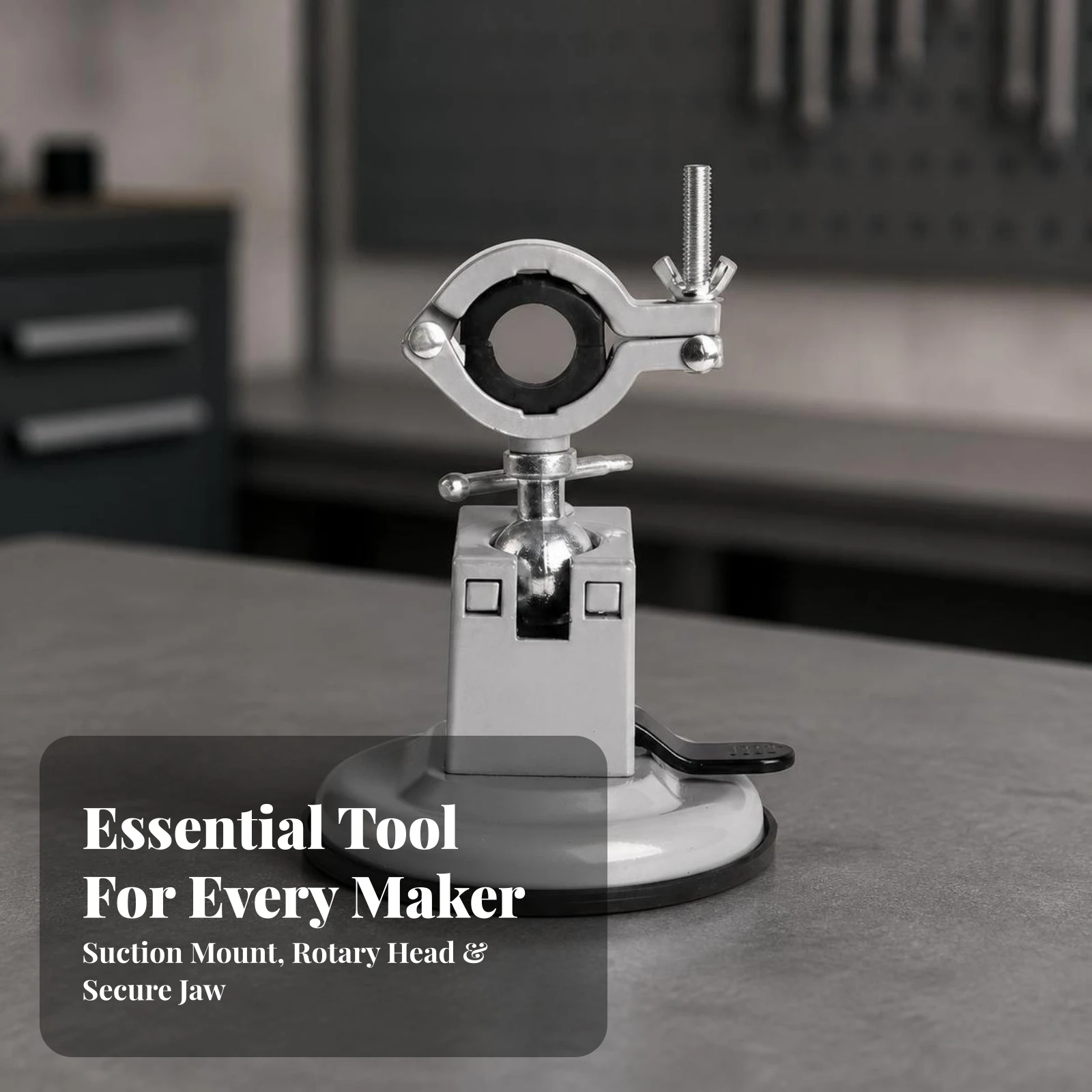 Penjepit Meja dengan Alas Cang - Bench Vise Swivel ulasan dan harga