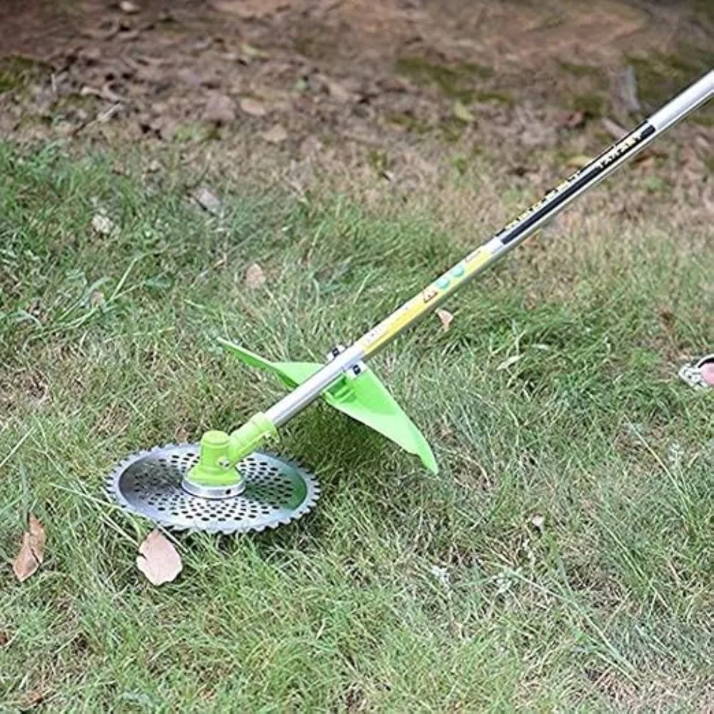 6-1 Stück 40/60/80T Rasenmäherklingen Hartmetallklingen Rasentrimmerkopf Sägeblatt Schneidscheibe für Garten-Unkrautmäher-Teile – Detail 3