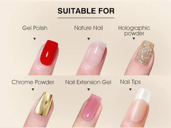 Schnelle Nachfüllung Venalisa Diamond Top Coat Long Wear Anti-Yellow TPO FREE HEMA FREE Top Coat Soak Off UV/LED No Wipe Tempered Top – Detail 6