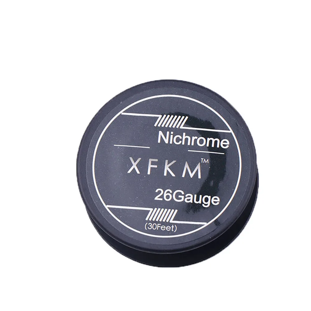 XFKM high quality 10M/ROll NI80 wire Resistance Wire for rda rta Heating Wires DIY MTL Coil Tools