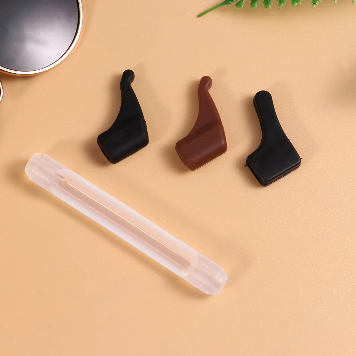 

18 Pairs Glasses Anti-slip Cover Anti-s Holders Silicone Sleeve for Round Hunting Non-slip Climbing