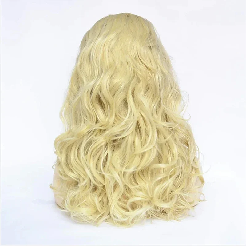 11Color Anime Beehive Womens Long Blonde Curly Synthetic Hair Cosplay Wigs Heat Resistant