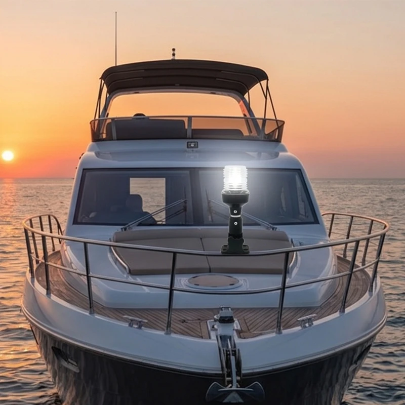  6 Inch Marine LED Light Strong & Energy Efficient Design Lamp for Stern Or Bows