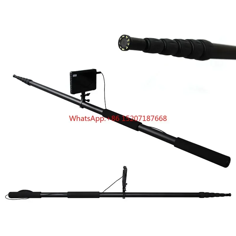 10M long 1080P talking back telescopic rod earthquake rescue equipment infrared audio video life detector