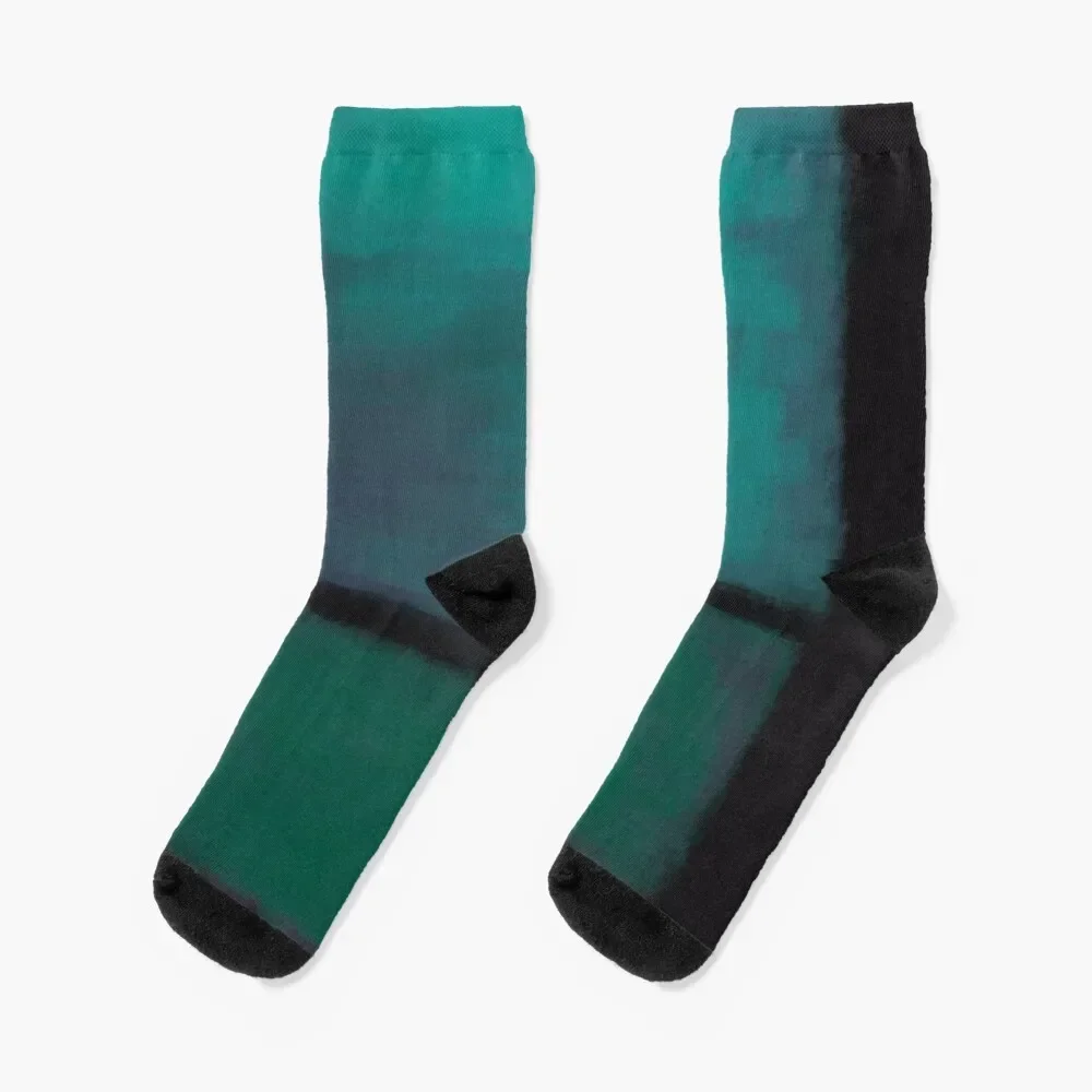 Rothko Inspired #8 Socks hiphop soccer anti-slip compression Hiking boots Men's Socks Luxury Women's