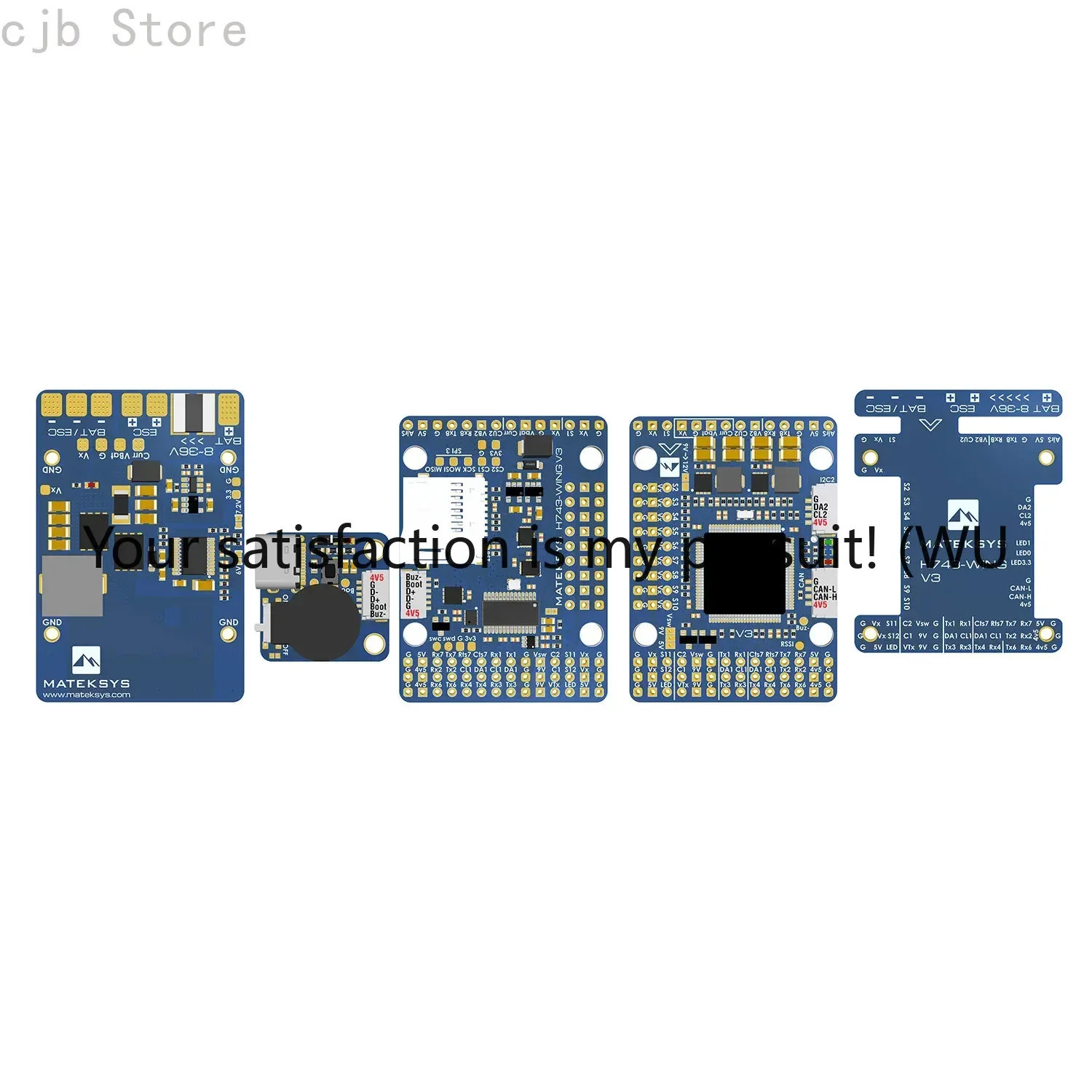 

H743-WING V3 STM32H743VIT6 Built-in OSD Support Dual Camera INAV Flight Controller for RC FPV