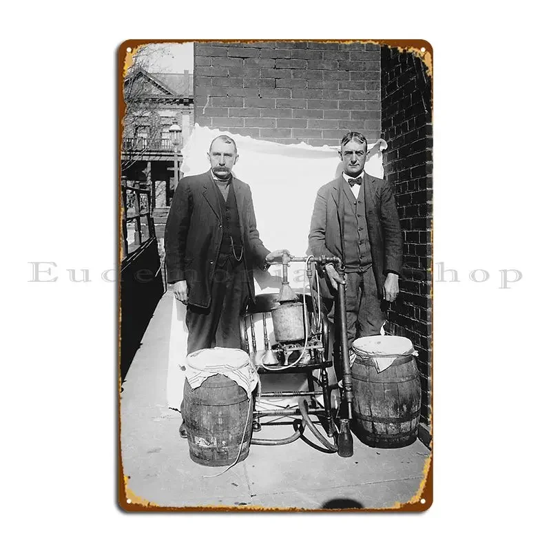 المؤخرة ويسكي لا تزال حظر عصر 1920s علامة معدنية ملصق جدار ديكور حفلة خلق نادي صدئ تين تسجيل ملصق