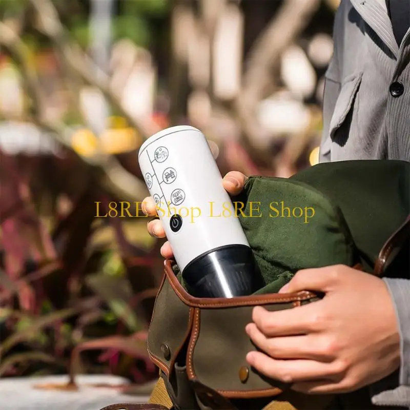 L8RE Convenient Coffee Machine Rechargeable Espresso Maker Electric Coffee Maker Quick Heating Coffee Machine for Coffee