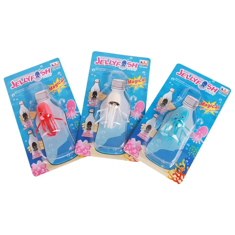 面白い魔法のクラゲのおもちゃ従順な魔法のクラゲエルフクリエイティブキッズ科学教育おもちゃ 1 個ランダムな色