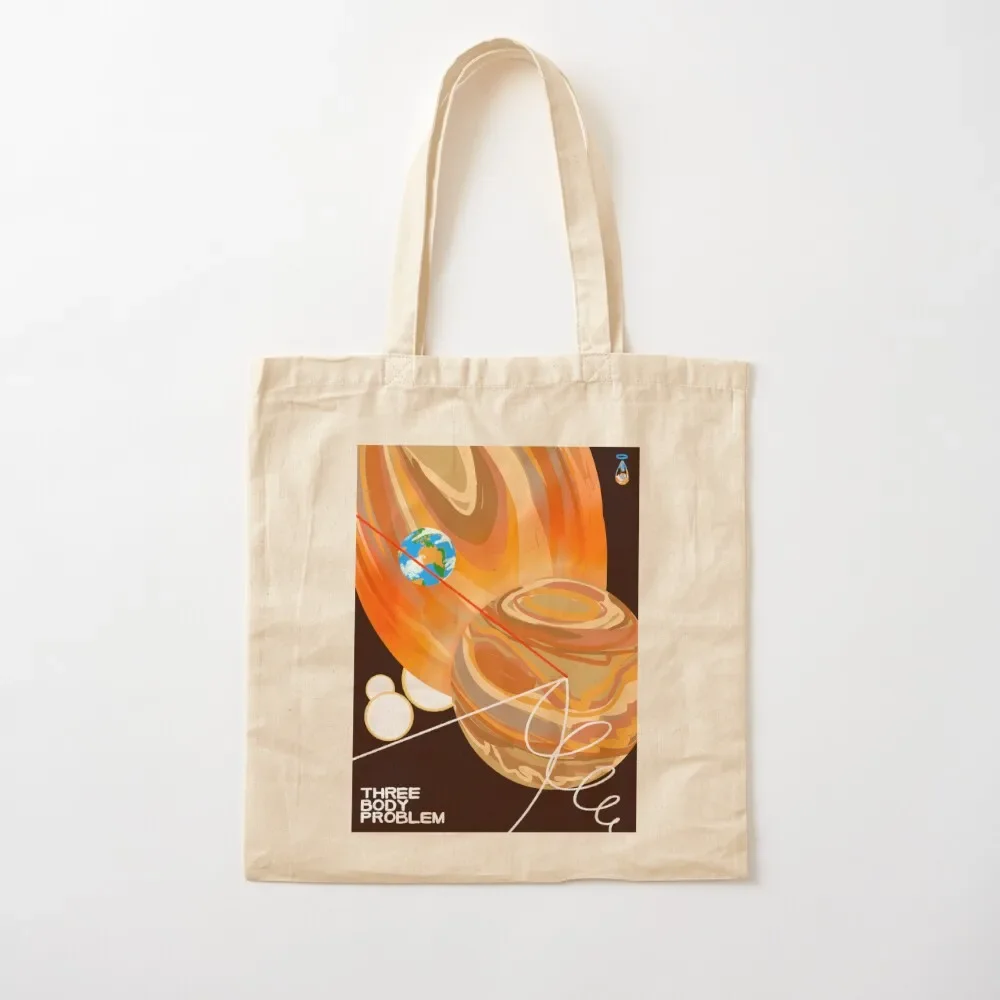Three Body Problem Solar System Tote Bag female bag canvas tote Canvas bag