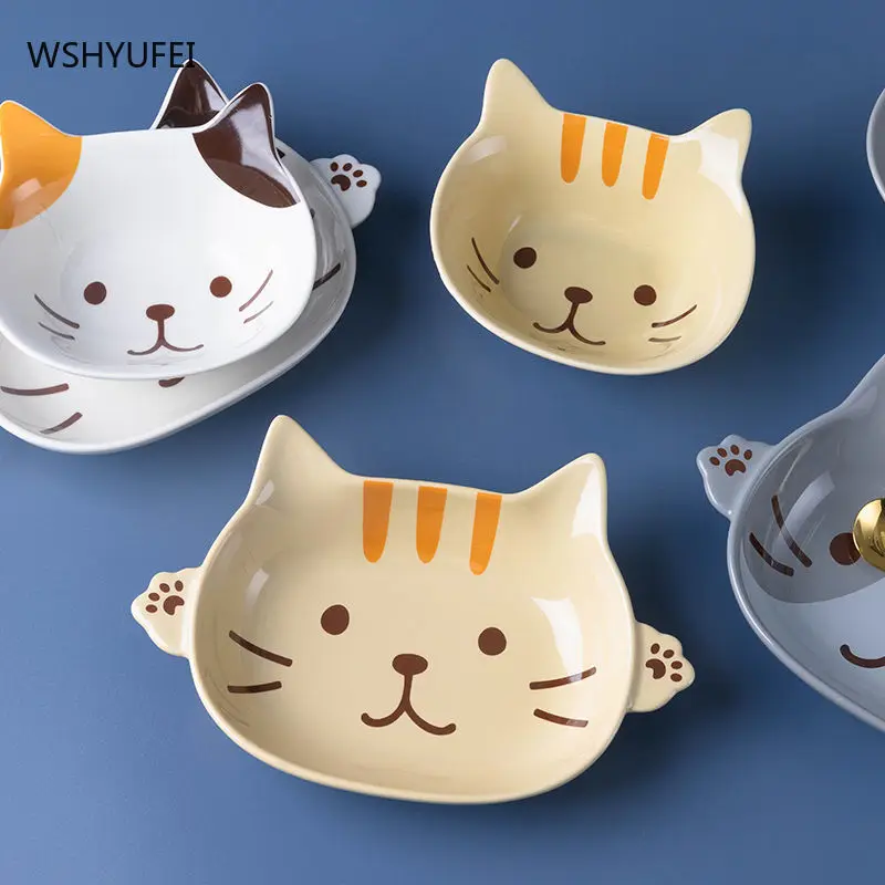 

Милая Салатница WSHYUFEI в форме сердца для девочки, бытовые керамические миски для еды родителей и детей, домашние товары, кухонная утварь