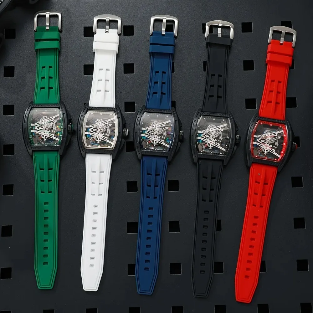 1/5Pcs Men's Elegant and Fashionable Watches, Ideal Gifts for Valentine's Day, Easter, Ramadan, and Christmas.