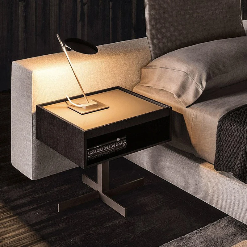

Dongguan High-quality Furniture Factory OEM/ODM Modern Simple Marble Solid Wood Metal Luxury Bedroom Cabinet