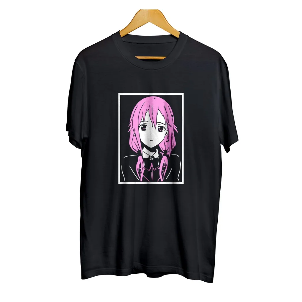 T-Shirts distro anime INORI YUZURIHA - GUILTY CROWN 100% cotton combed 30s