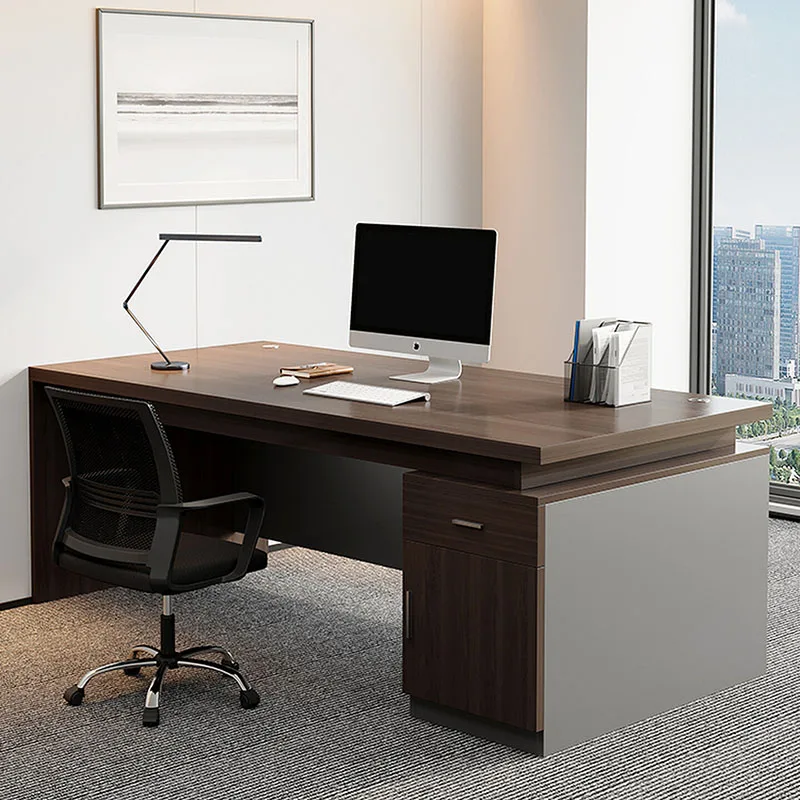

Decoration Executive Office Desk Wooden Display Conference Design Modern Office Desk Aesthetic Storage Ufficio Salon Furniture
