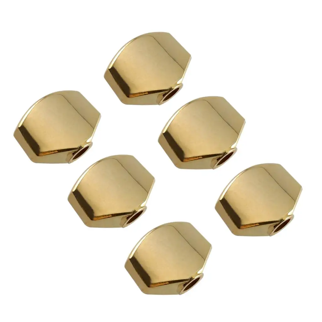 6 Pieces Guitar Tuning Peg Button Tuner Machine Heads Rectangle in