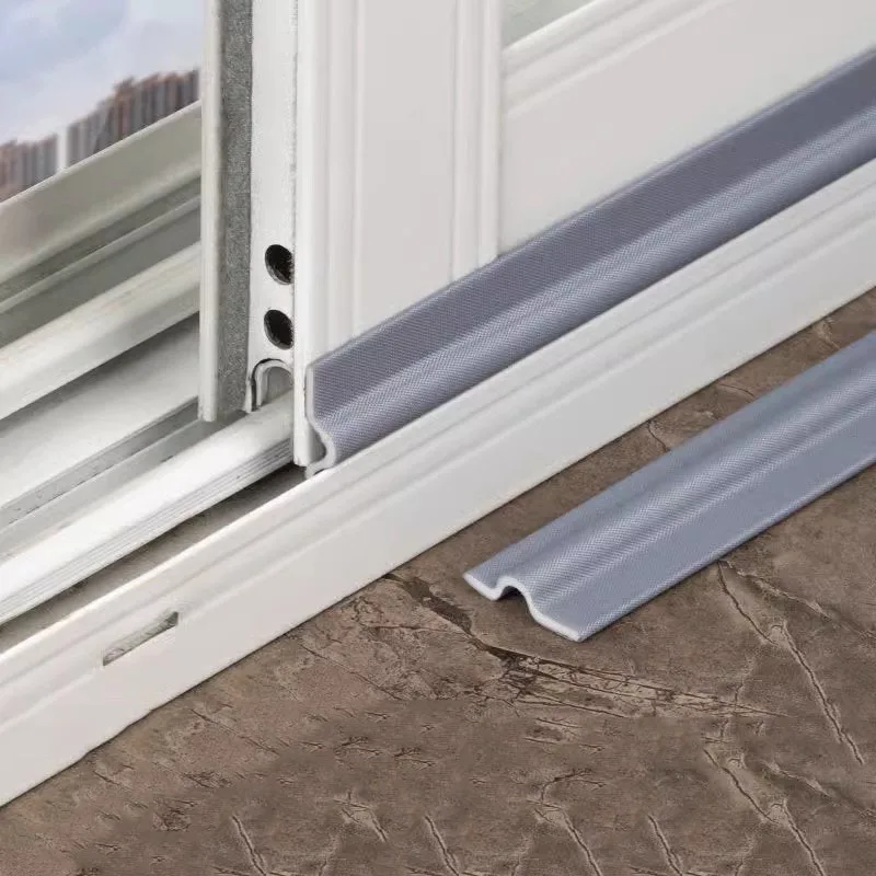 2/4/6M Door and Window Windproof Thermal Self-adhesive Sealing Strip Push and Pull Window Gap Sound Insulation Windproof Sticker