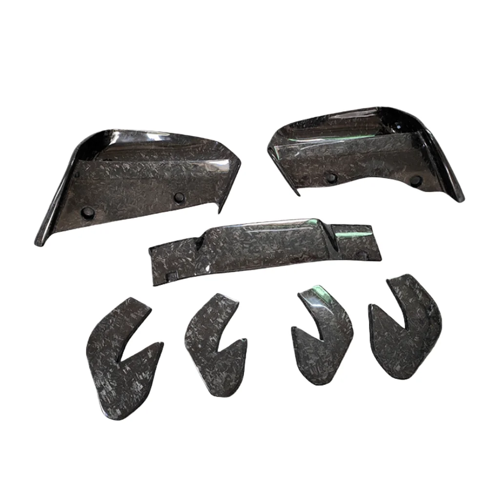 

Used for i8 upgrade EB style forged pattern rear lip bumper diffuser external body kit