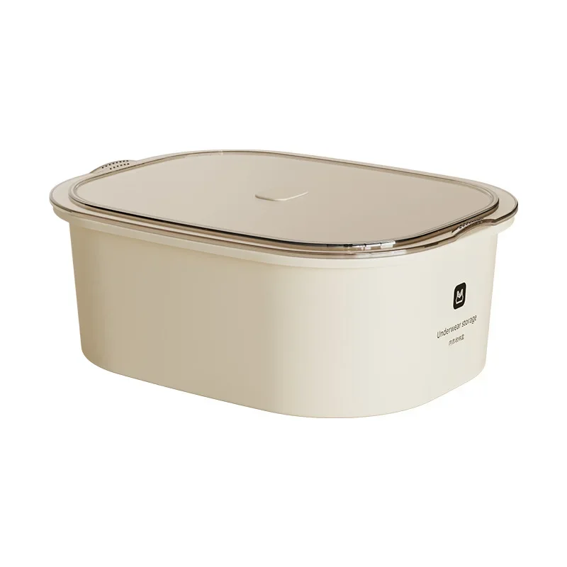 Wardrobe Multifunctional with Separation Finishing Box Cream Wind Underwear Storage Box Bras Panties Socks Box Dormitory