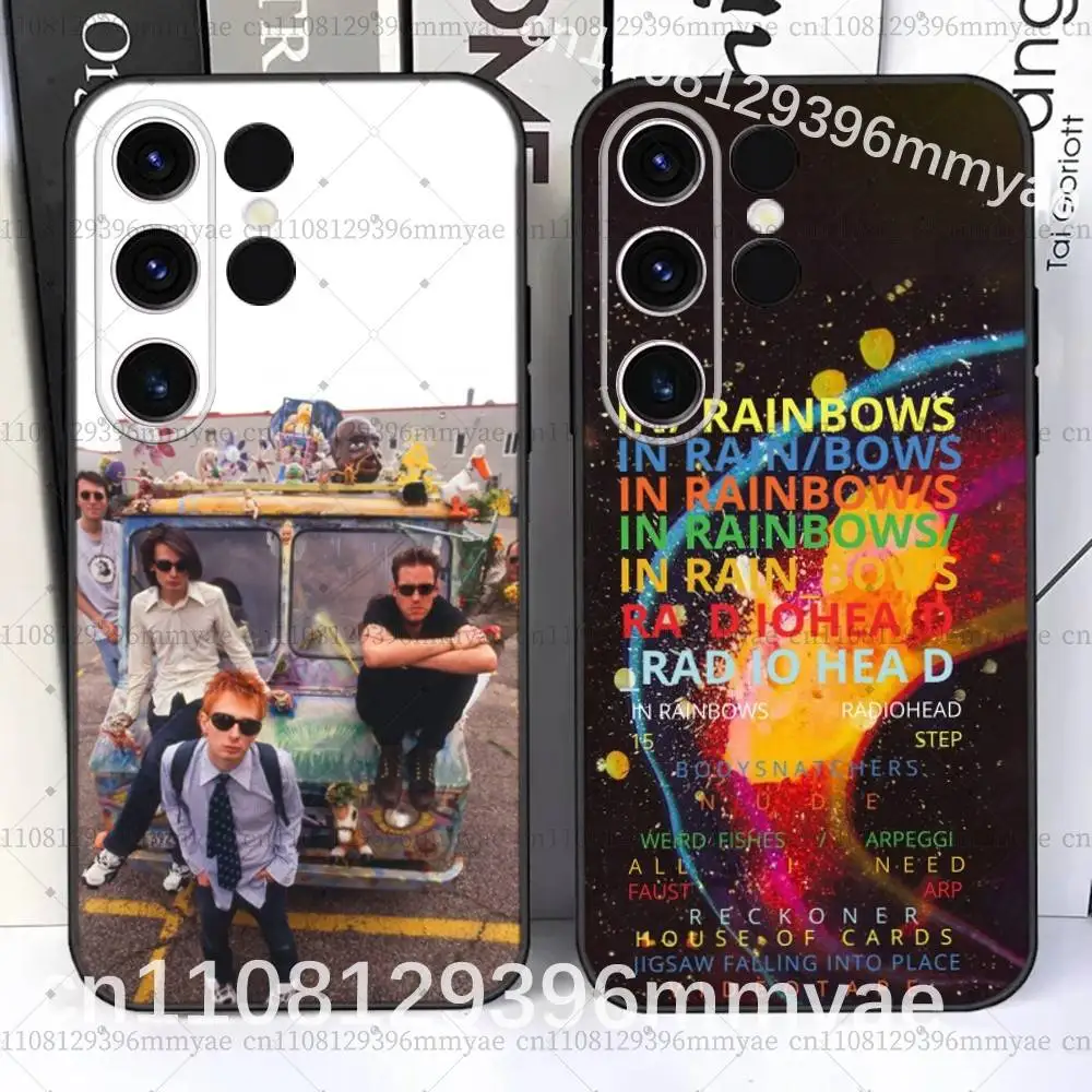 R-Radiohead In Rainbows Phone Case For Samsung S26,S25,S24,Ultra,S20,S30,Plus,S22,S23,Ultra,Plus,5G Anti-Scratch TPU Shell