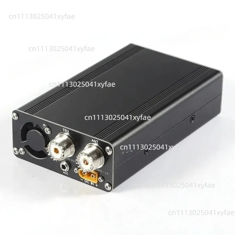 50W Intelligent Shortwave HF Power Amplifier With OLED Screen SWR Meter LPF Filter