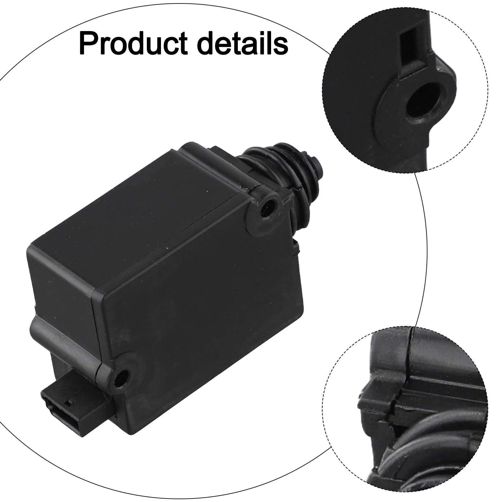 

Actuator Boot Lid Solenoid As Shown In The Picture Locking Actuator ABS Material Easy Installation For Tailgate Repair