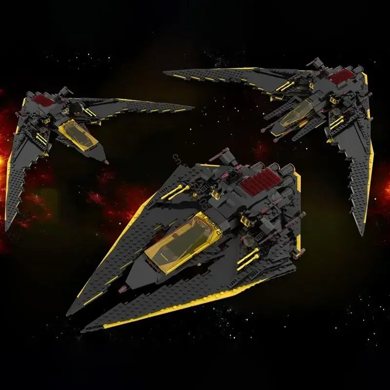 

New 851Pcs Popular Space Technology Series Moc Assault Falcon V2 Model Custom Puzzle Diy Creative Ideas Kid Toy Birthday Gifts