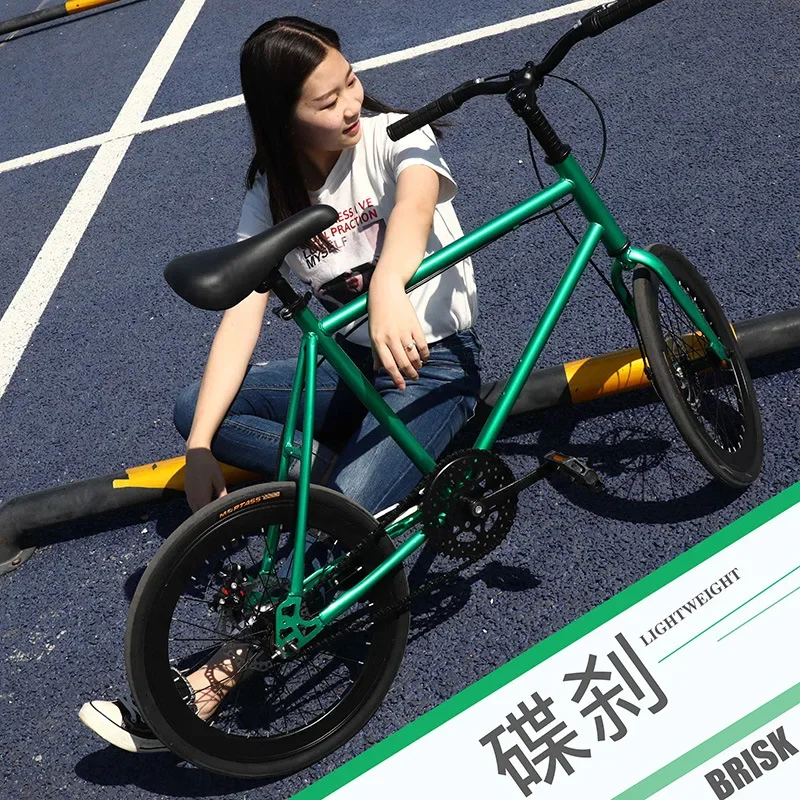 AliExpress NONE Bike Camping Roadbike  Bicycle Cycling Live Fly Dual Disc Brake 20 Inch Road Bike Adult Men Women Student Bike