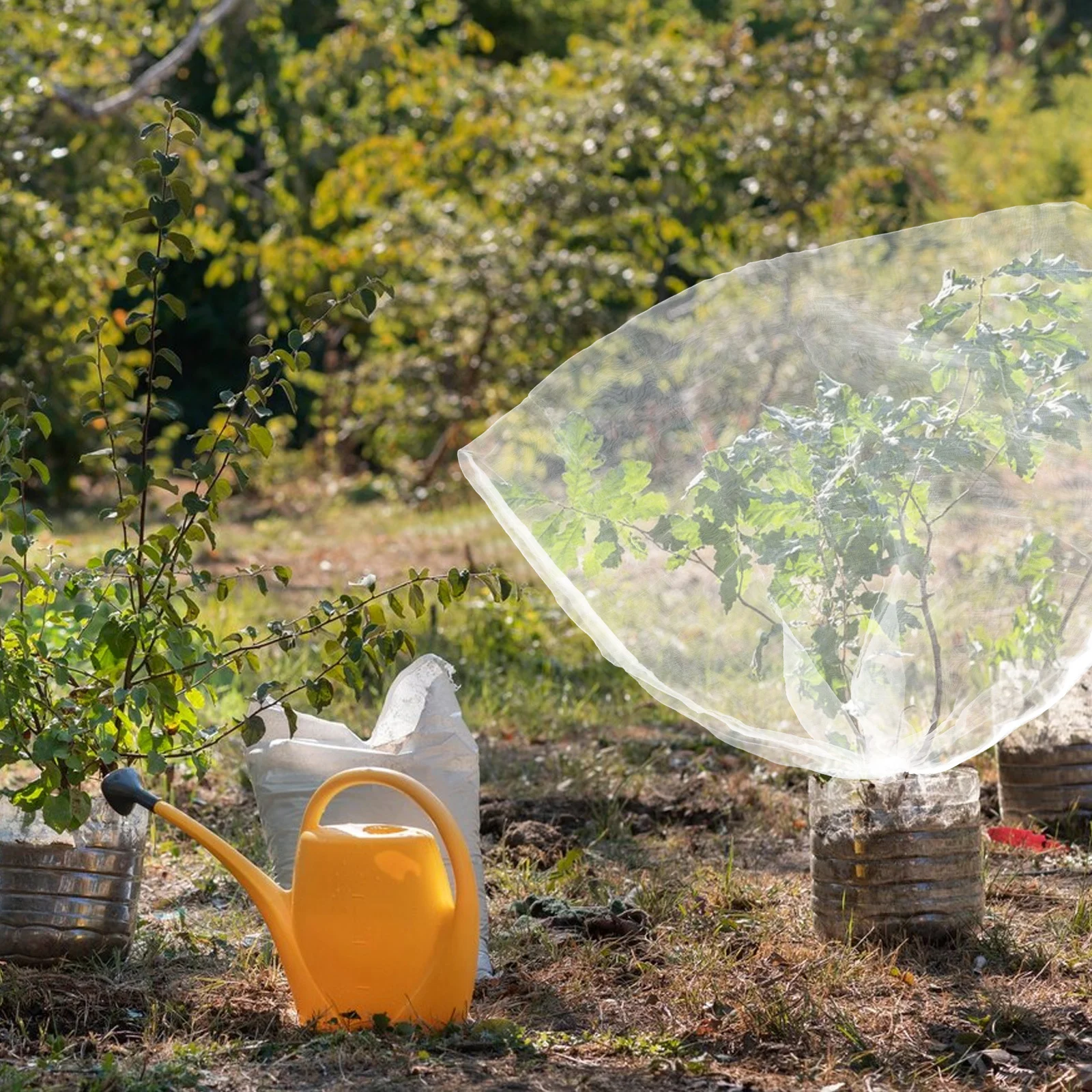 

4Pcs Heavy Duty Anti Insect Netting Cover for Fruit Trees Garden Protection Breathable Mesh for Vegetables Blueberry Bushes and