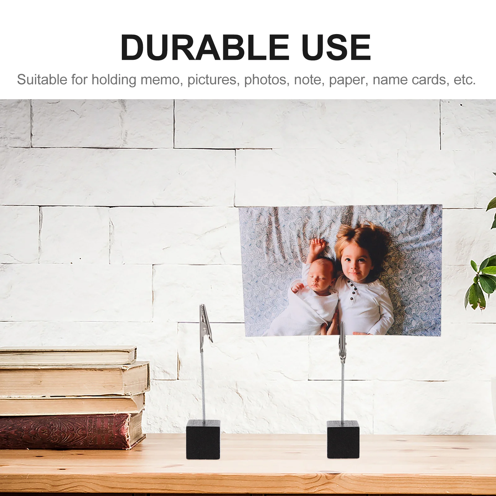 

6Pcs Retro Alligator Clips Desktop Note Clamps Photo Holders Office Memo Clips Creative Picture Clamps Students Stationery DIY