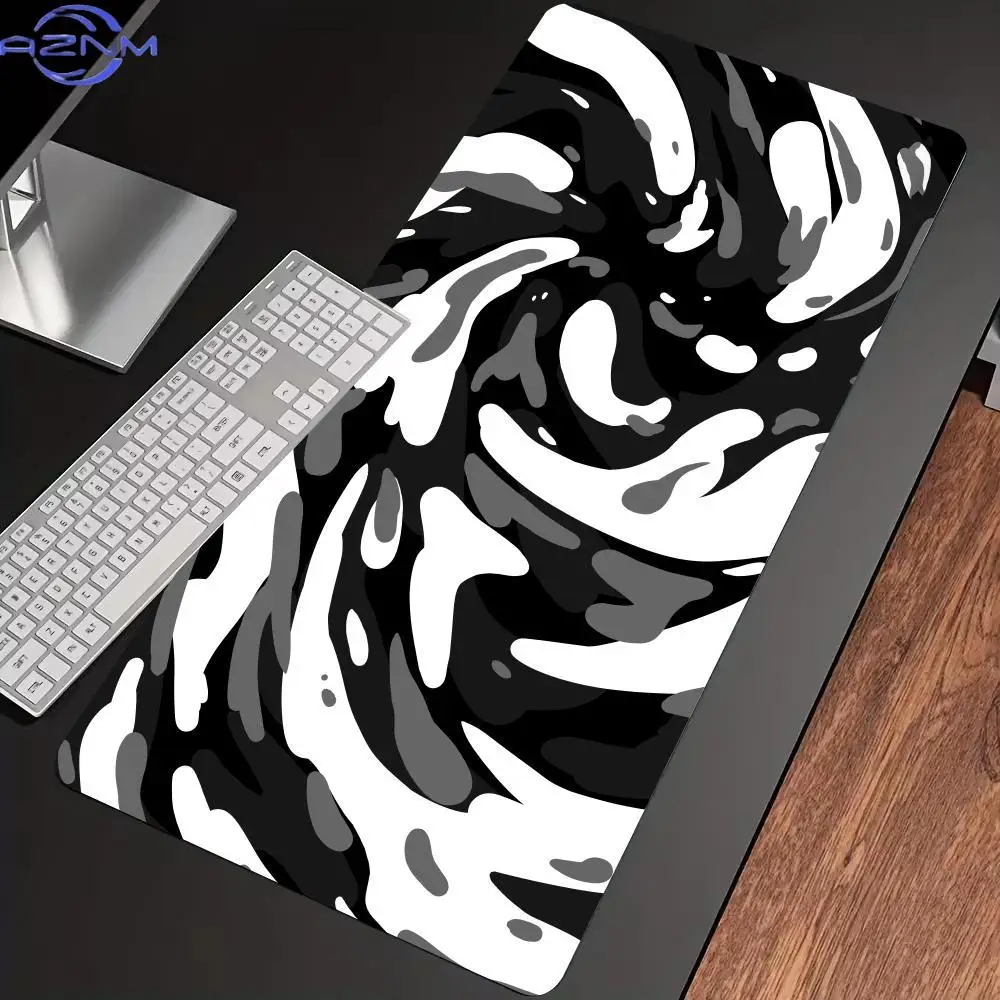 XL Strata Liquid Gaming Mouse Pad Non-Slip Rubber Keyboard Desk Mat Aesthetic Design Gamer Office Computer Accessories