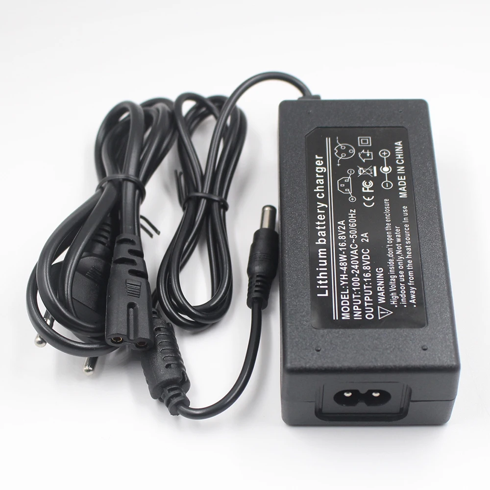 16.8V 1A 2A 3A   Intelligence Lithium Li-ion   for 4 Series 18650 Battery Pack Standard BatterySmart Charger