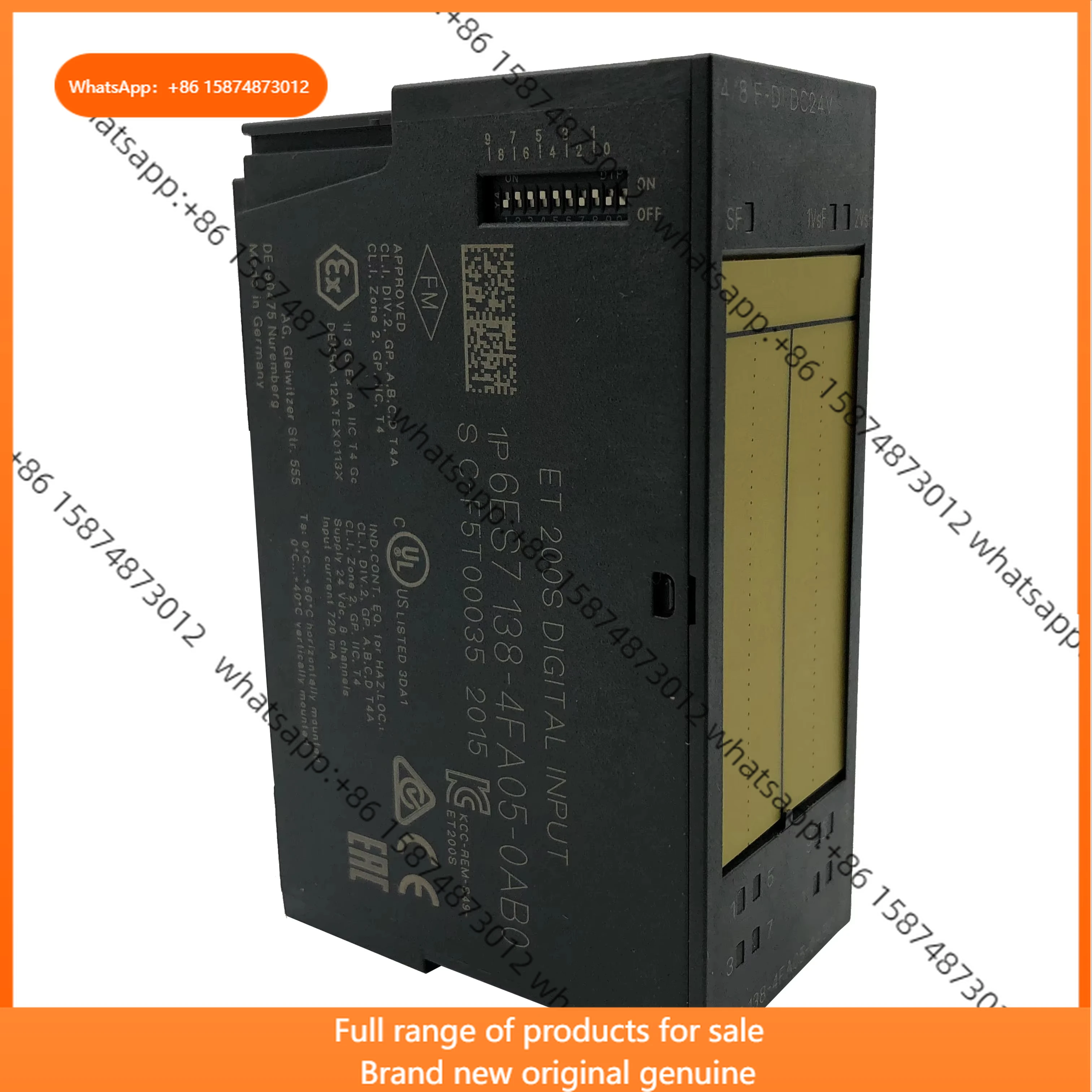 

Gold Seller 6ES7138-4FA05-0AB0 PLC Controller Brand New Original Spot Plc Programming Controller