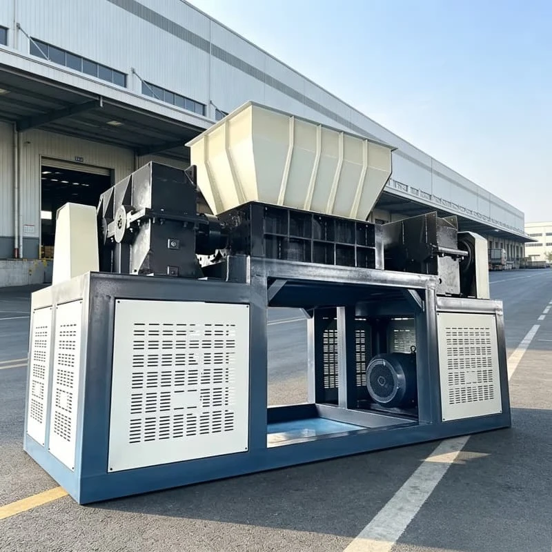 Tire Shredder And Granulator Machine One Stop Rubber Waste Recycling Equipment Industrial Tyre Processing Plant Custom