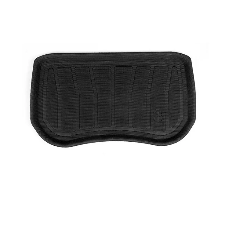 Model3 front trunk mat 3D compression mold surround pad car interior modification accessories