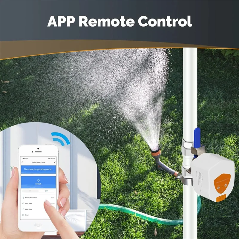 

Y45A-Tuya Zigbee умный аккумуляторный контроллер водяного газового клапана для Alexa Google Home автоматический контроллер клапана малой мощности